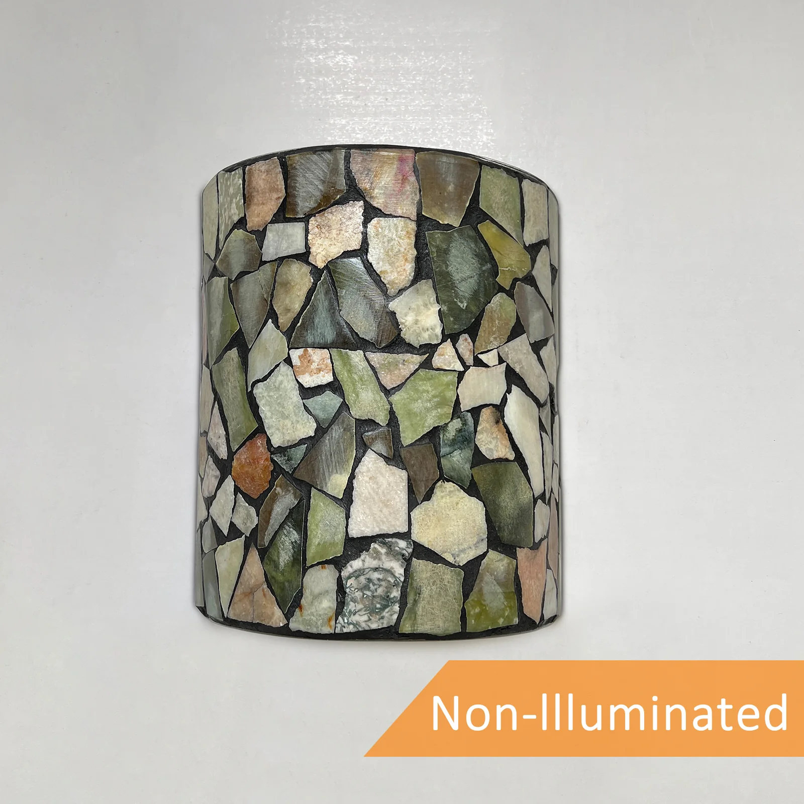 Tiffany Wall Sconces, Natural Shell Lampshade Mosaic Wall Light for Bedroom, Stairway, Corridor - Image 6
